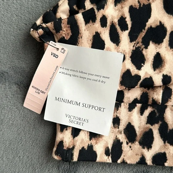 New Victoria’s Secret Leopard Print Unlined Brallete Size Large NWT - Picture 6 of 7